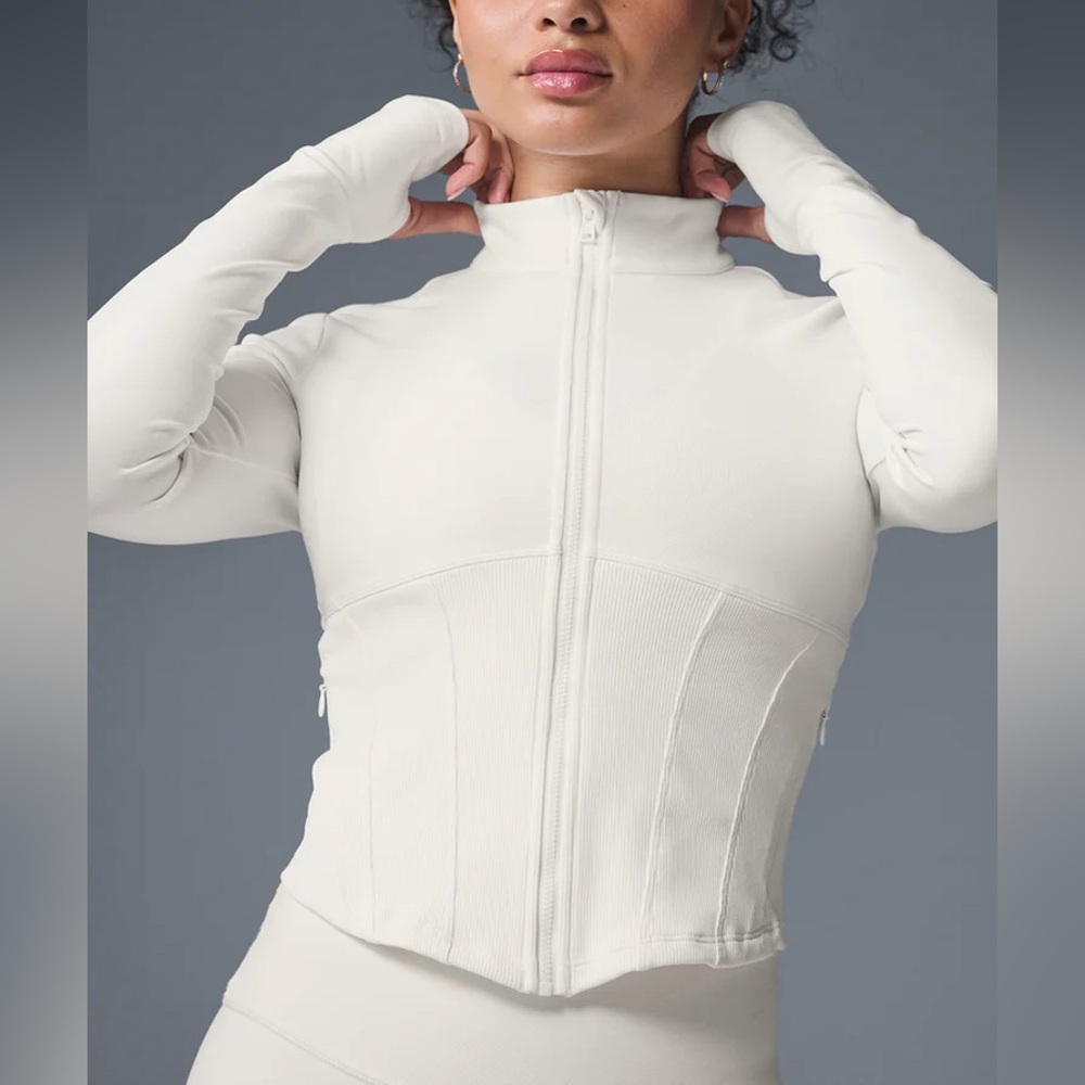 Airbrush Corset Full Zip Jacket brand new never worn